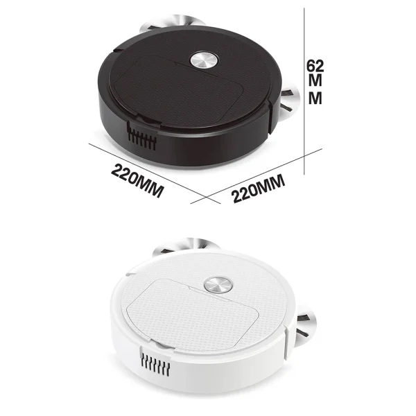 NEW 3 In 1 Smart Sweeping Robot Home Mini Sweeper Sweeping and Vacuuming Wireless Vacuum Cleaner Sweeping Robots For Home Use - Image 7