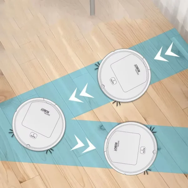 New Automatic Robot Vacuum Cleaner Smart Sweeping Dry Wet Cleaning Machine Charging Intelligent Vacuum Cleaner for Home - Image 4