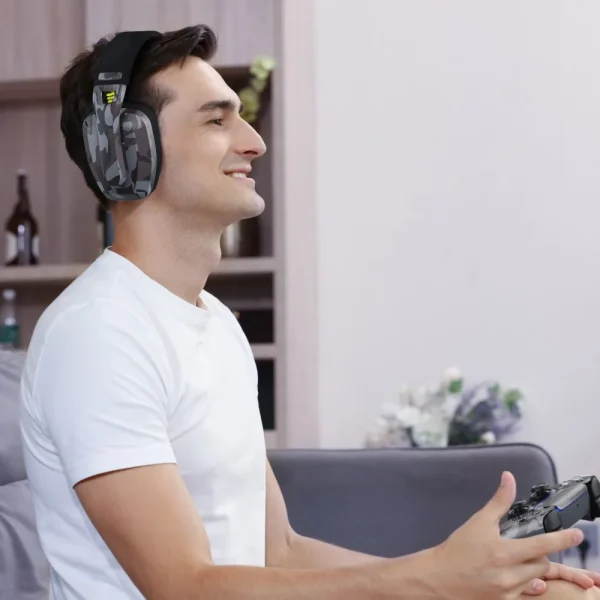 BW06 2.4GHz Wireless Gaming Headset with Mic for PS5 PS4 PC Mac Play-station Bluetooth Gaming Headset with Microphone - Image 2