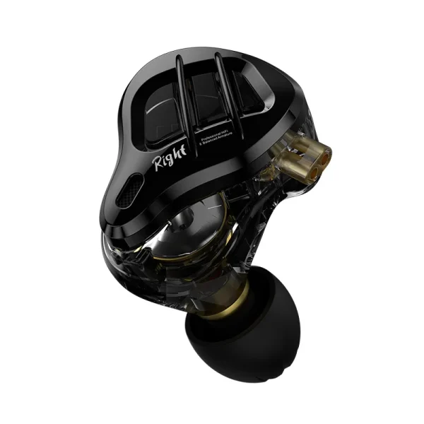 Hybrid Driver In-ear Monitor 1DD+7BA Earphone HiFi 2Pin Wired Headphone Music DJ Headset Sport Game Earbud ZAX ZAS ZSX - Image 3