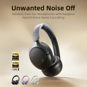 H3 Pro ANC Wireless Headphone 50dB Noise Canceling Hi-Res Spatial Audio Earphone with LDAC Bluetooth 5.4 Over Ear Headset