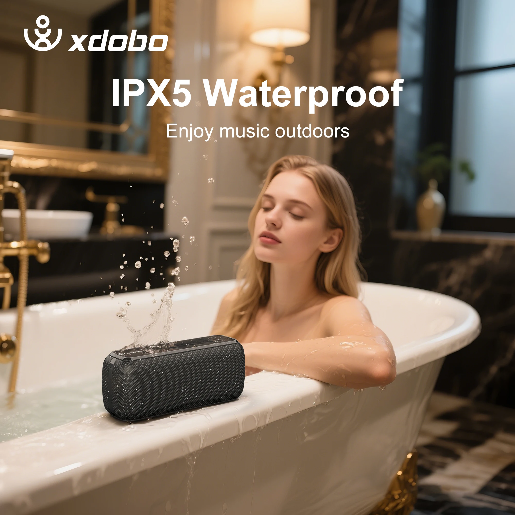 X8 II 60W Portable Bluetooth-Compatible Speakers 6600mAh Bass Sound Box Wireless Waterproof TWS Boombox X8 II 60W Portable Bluetooth-Compatible Speakers 6600mAh Bass Sound Box Wireless Waterproof TWS Boombox
