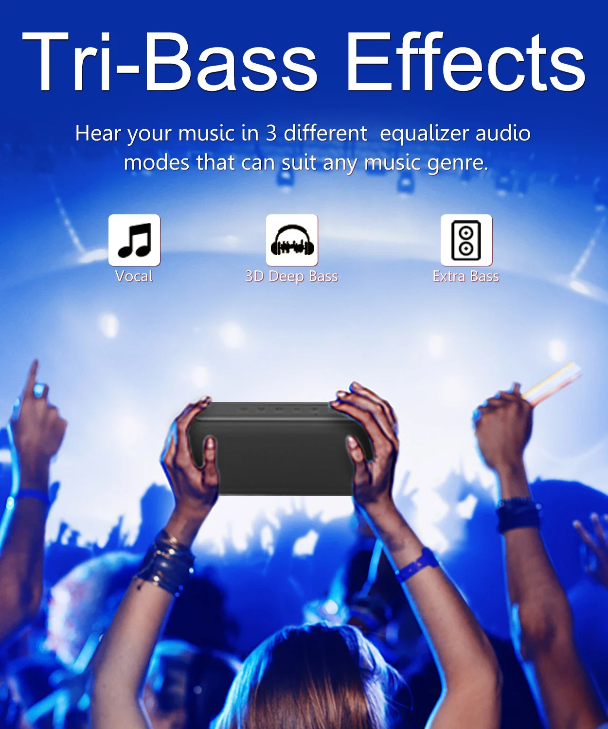 X8 II 60W Portable Bluetooth-Compatible Speakers 6600mAh Bass Sound Box Wireless Waterproof TWS Boombox