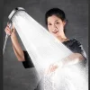 13CM Large Panel 3 Modes Shower Head High Pressure Water Massage Shower Head With Filter Element Bathroom Accessories