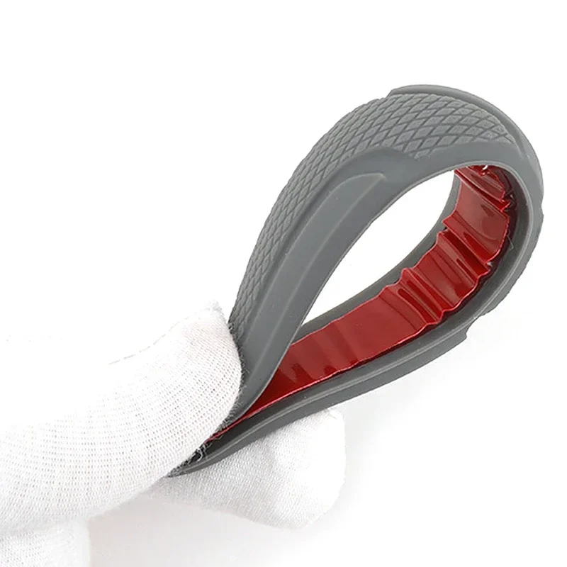 4PCS Car Door Edge Anti-collision Protector Bar Stickers Silicone Side Protection Guards Rear View Mirror Cover Protection Strip