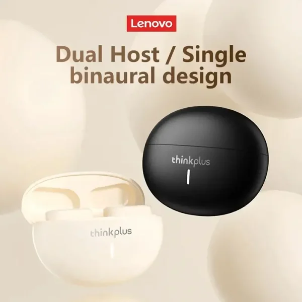 Lenovo ThinkPlus LP19 Wireless Bluetooth V5.1 Headset Sports In-Ear Dual Mode Earphones HD Microphone HiFi Sound Touch Headphones - Image 2