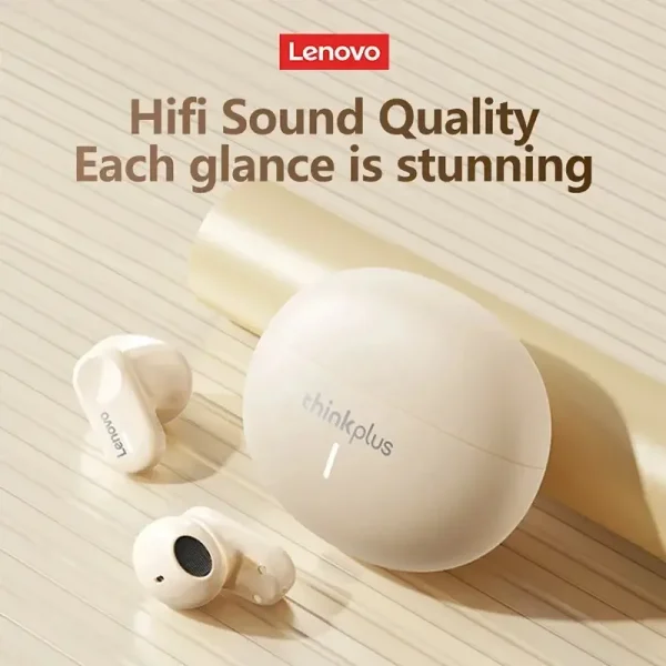 Lenovo ThinkPlus LP19 Wireless Bluetooth V5.1 Headset Sports In-Ear Dual Mode Earphones HD Microphone HiFi Sound Touch Headphones - Image 5