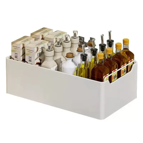 New Kitchen Storage Rack with Slide Rails Pull-out Kitchen Drawer Type Storage Tray Spice Box Storage Rack Cabinets Organizer - Image 6