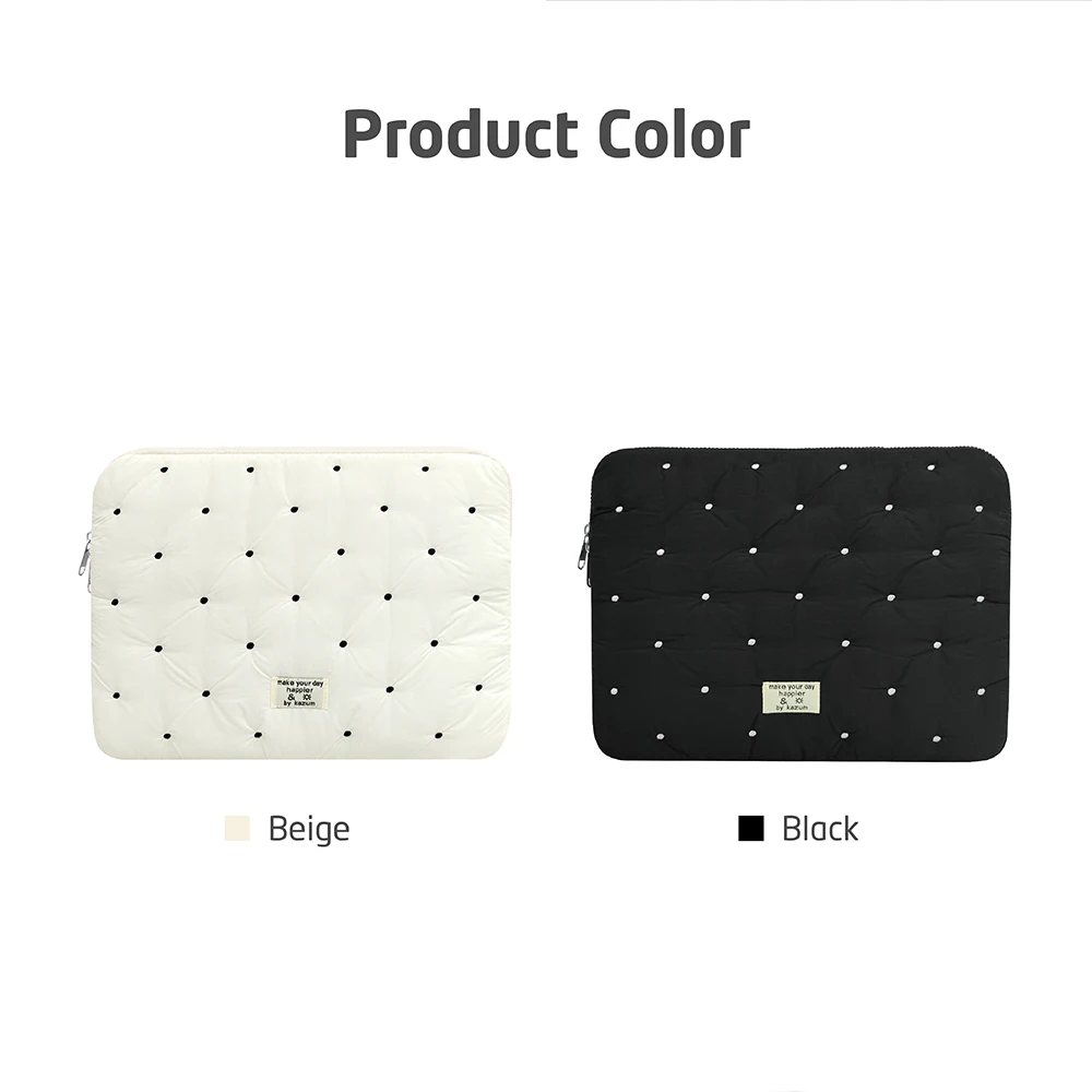 Laptop bag for macbook air 13 case 13-14 Inch puffy notebook pouch 15-16Inch Cute laptop sleeve 9-11 Inch Tablet Sleeve girl bag