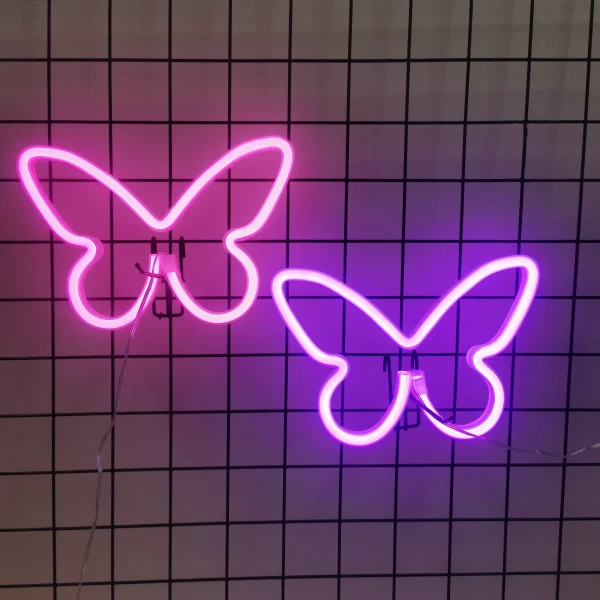 LED Neon Sign, USB/Battery-Powered Neon Light, Neon Wall Decor for Bedroom, LED Signs for Parties and Events, Christmas Gift - Image 2