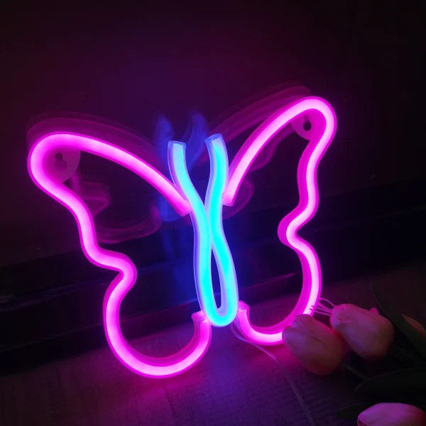 LED Neon Sign, USB/Battery-Powered Neon Light, Neon Wall Decor for Bedroom, LED Signs for Parties and Events, Christmas Gift - Image 4