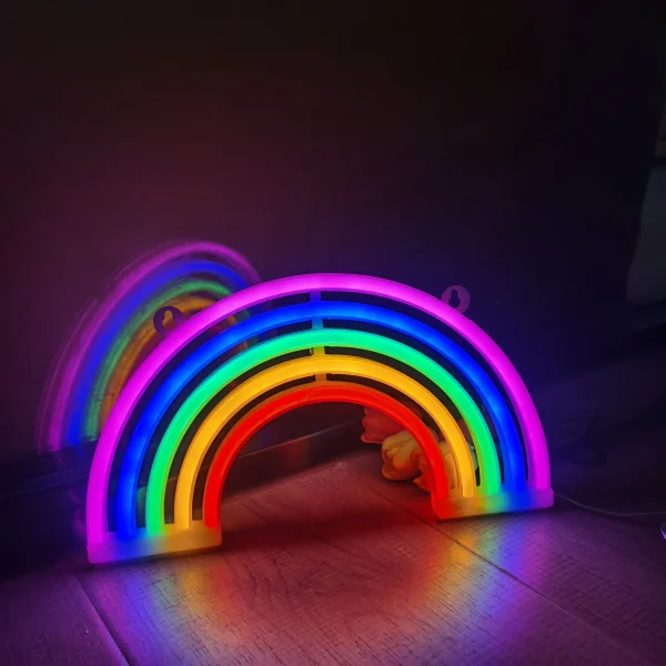 LED Neon Sign, USB/Battery-Powered Neon Light, Neon Wall Decor for Bedroom, LED Signs for Parties and Events, Christmas Gift - Image 3