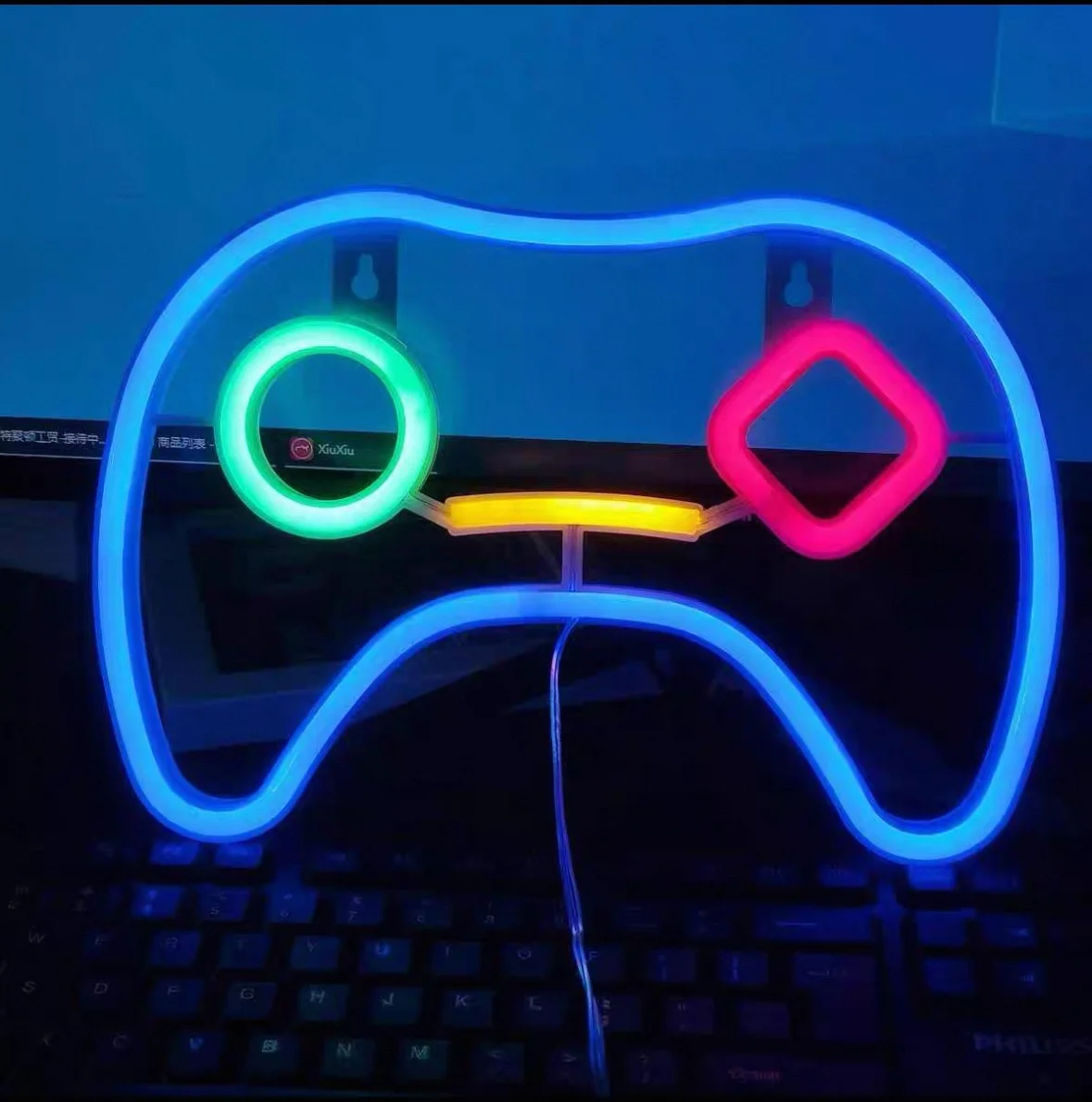 game machine blue