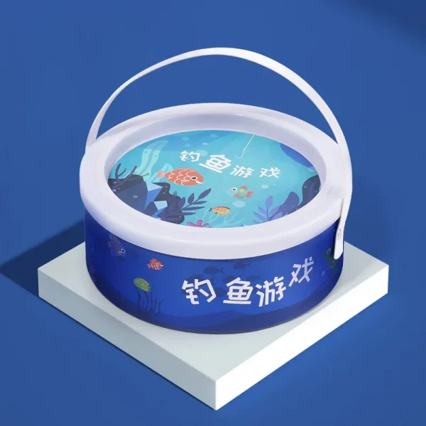 Montessori Wooden Fishing Toys For Children Cartoon Marine Life Cognition Fish Games Parent-Child Interactive Educational Toy - Image 3