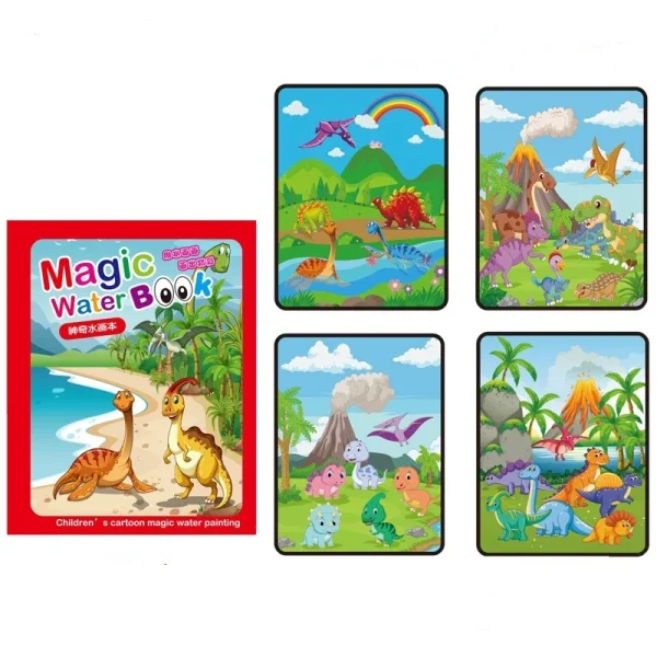 NEW Kids Magic Water Drawing Books Coloring Books Painting Toys for Kids Birthday Christmas New Year Gift for Boys and Girls NEW - Image 4