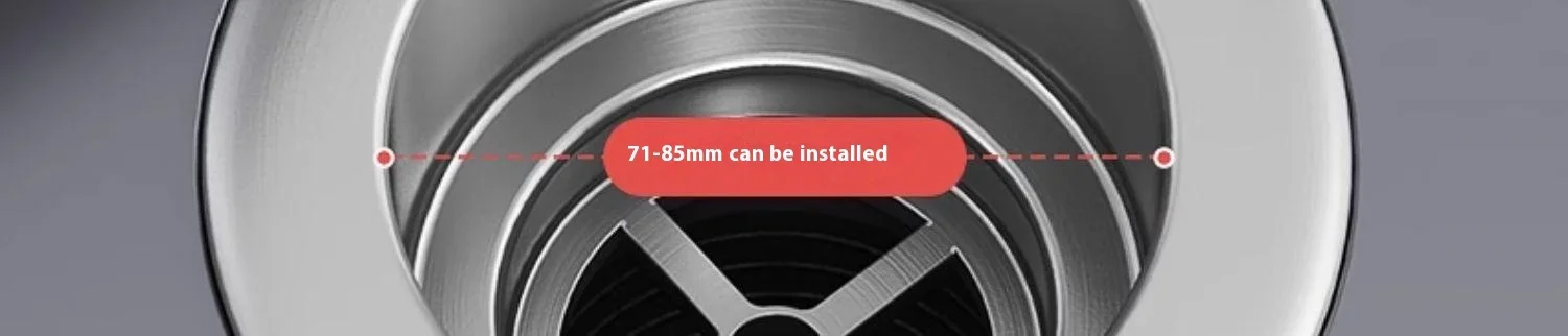 ZEXEF 3 in 1 Pop Up Sink Filter ABS Kitchen Sink Strainer Drain Basket Stopping Blockage Bouncing Core Leak-proof Plug Cover