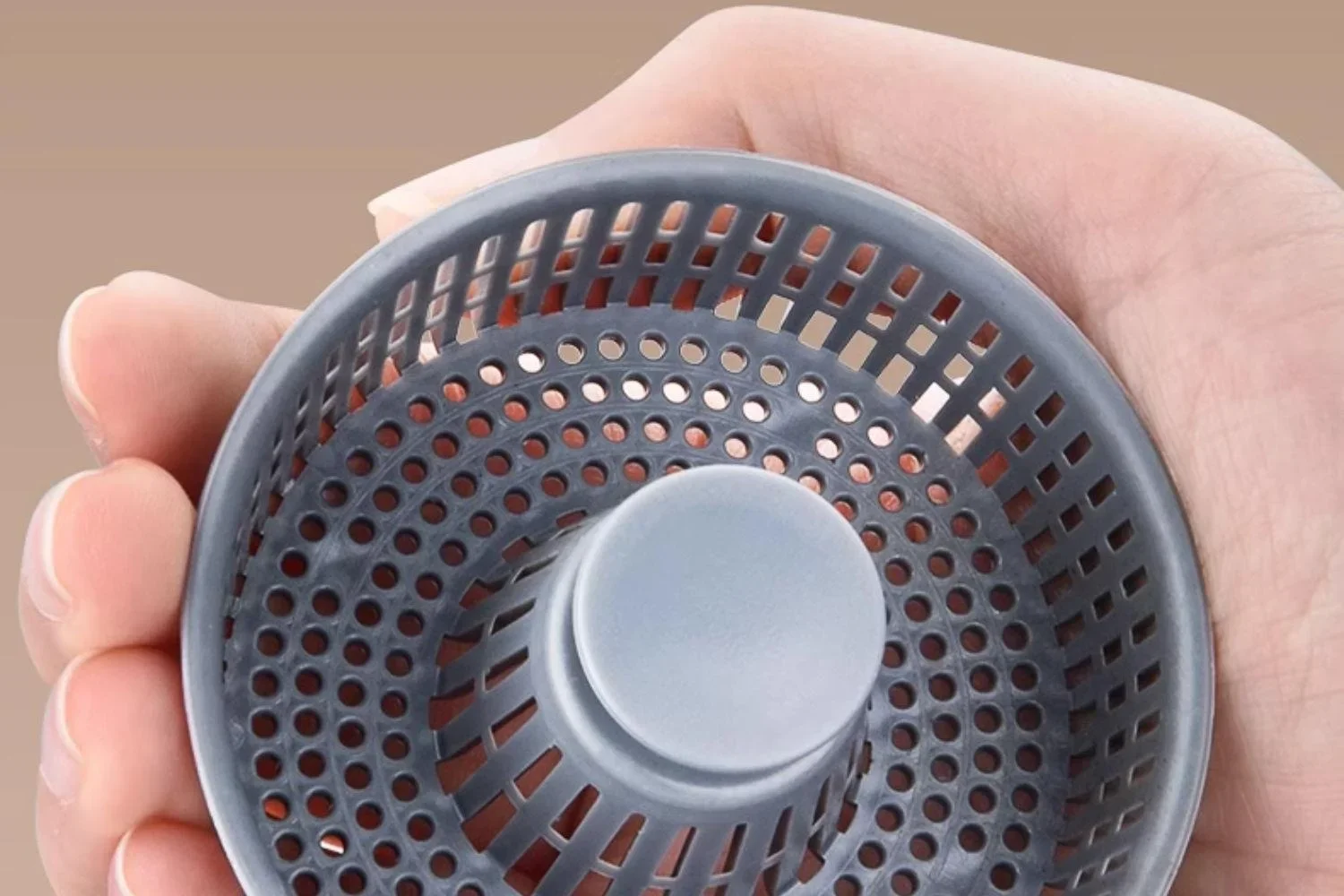 ZEXEF 3 in 1 Pop Up Sink Filter ABS Kitchen Sink Strainer Drain Basket Stopping Blockage Bouncing Core Leak-proof Plug Cover