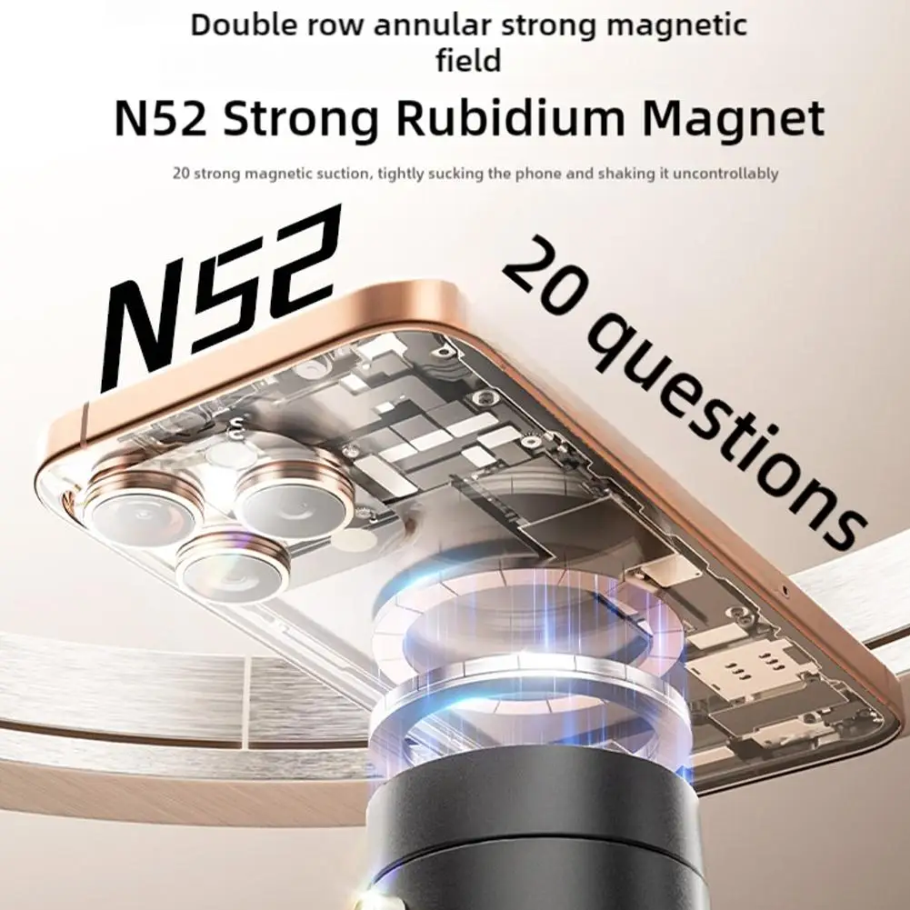 Double Sided Suction Cup Magnetic Phone Holder Lazy Multi-functional Foldable Storage Holder Vacuum Suction Phone Holder Double Sided Suction Cup Magnetic Phone Holder Lazy Multi-functional Foldable Storage Holder Vacuum Suction Phone Holder