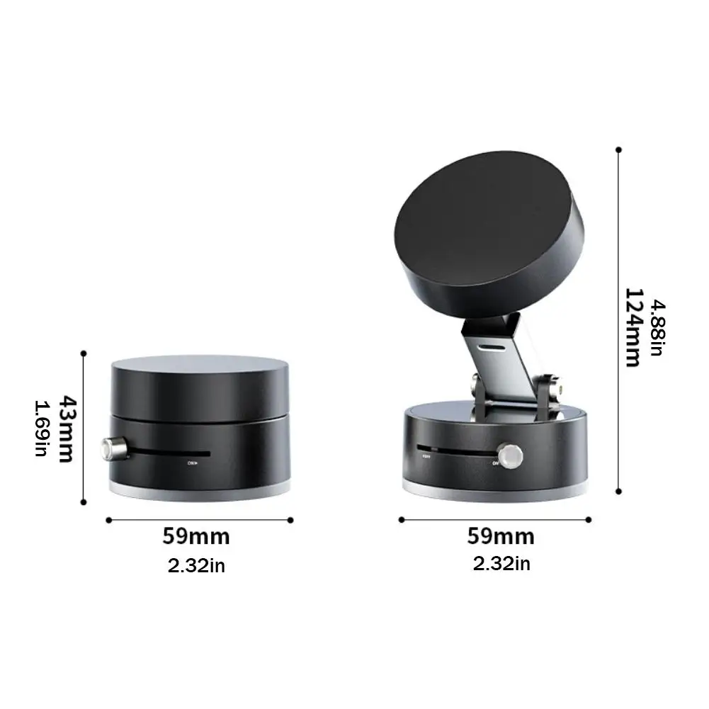 Double Sided Suction Cup Magnetic Phone Holder Lazy Multi-functional Foldable Storage Holder Vacuum Suction Phone Holder Double Sided Suction Cup Magnetic Phone Holder Lazy Multi-functional Foldable Storage Holder Vacuum Suction Phone Holder