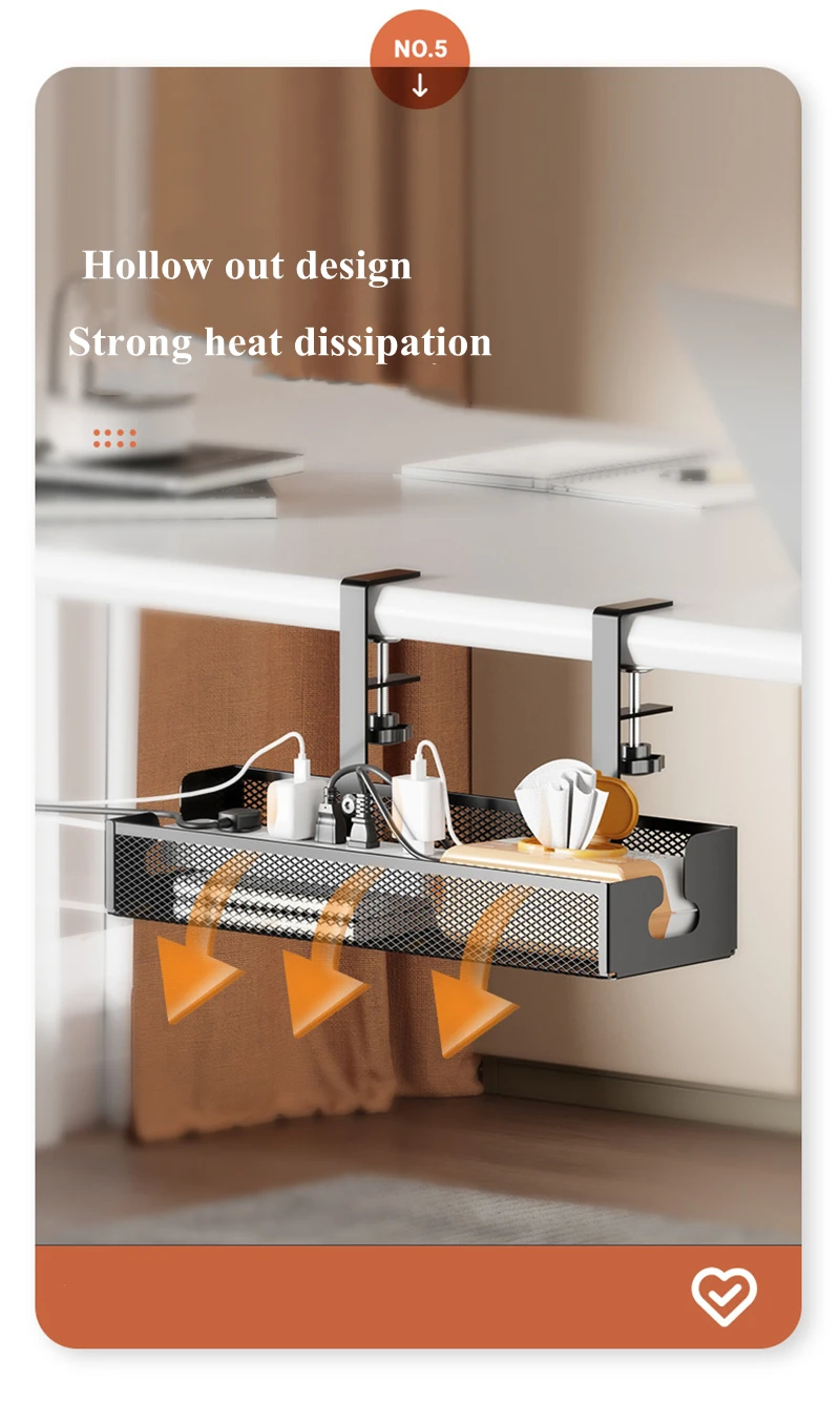 No Drilling Extendable Under Desk Cable Management Metal Cable Tray Under Desk With Clamp Retractable Power Strip Cord Holder No Drilling Extendable Under Desk Cable Management Metal Cable Tray Under Desk With Clamp Retractable Power Strip Cord Holder