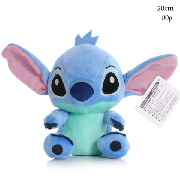 Disney Cartoon Blue Pink Stitch Plush Dolls Anime Toys Lilo and Stitch 20CM Stich Plush Stuffed Toys Christmas Gifts for Kids - Image 5