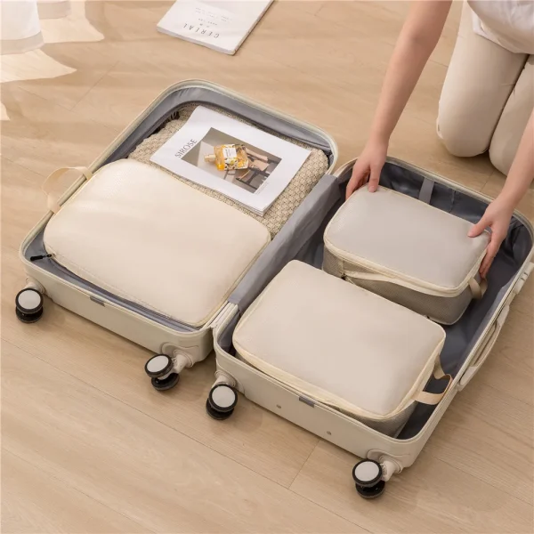 3Pcs Travel Storage Bag Travel – Multifunctional Storage Bag, Waterproof Luggage Pouch, Nylon Portable Luggage Organisers - Image 2