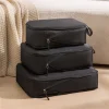 3Pcs Travel Storage Bag Set – Compressible and Waterproof for Suitcase Organization