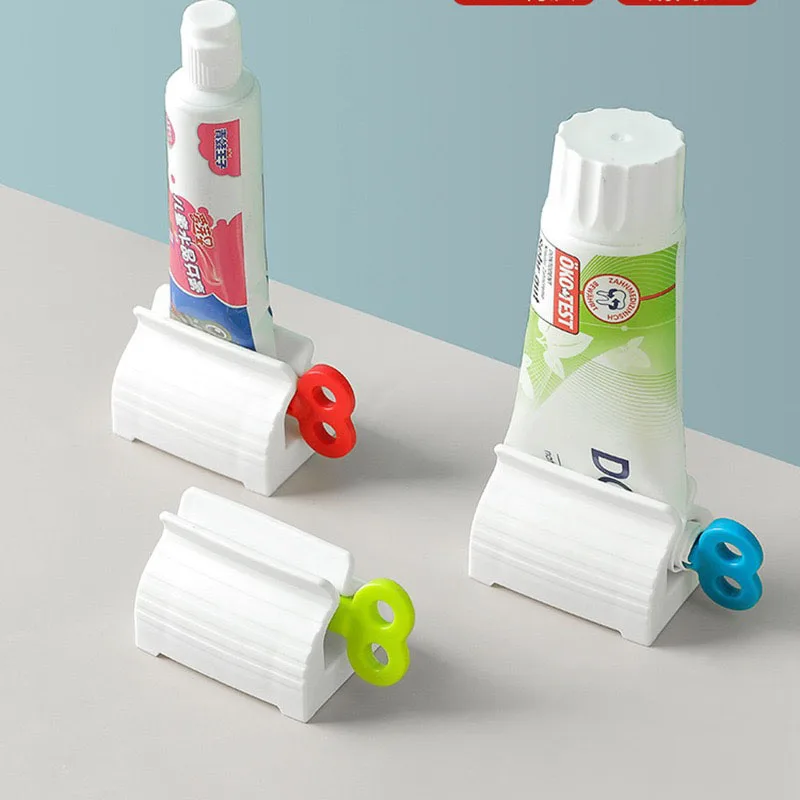 Toothpaste Holder Portable Manual Squeeze Tools Toothpaste Tube Facial Cleanser Dispenser Holder Squeezer