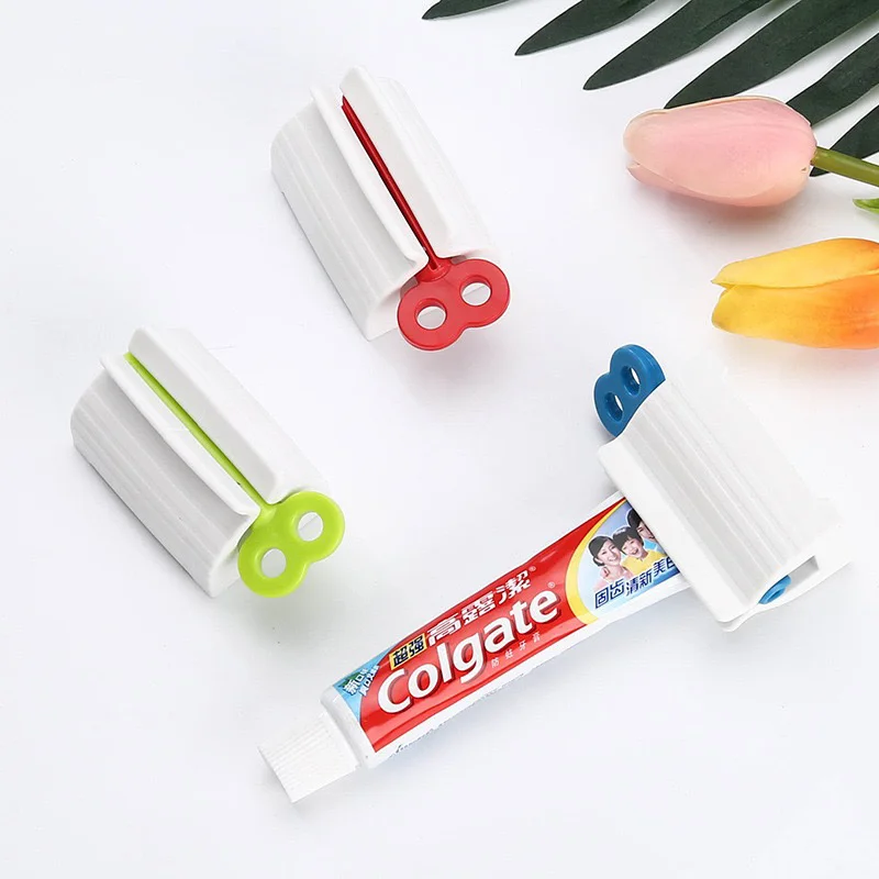 Toothpaste Holder Portable Manual Squeeze Tools Toothpaste Tube Facial Cleanser Dispenser Holder Squeezer