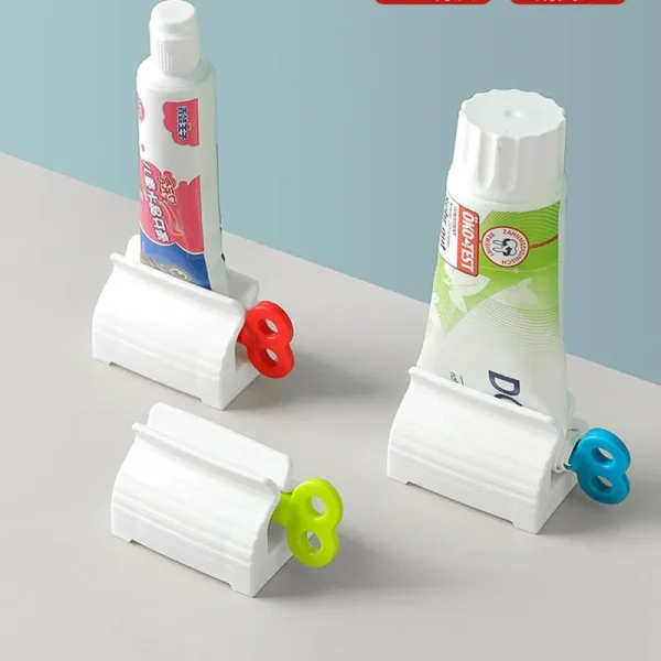 Toothpaste Squeezer — Portable Bathroom Accessory Tools, Toothpaste Tube - Facial Cleanser Tube Squeezer - Image 4
